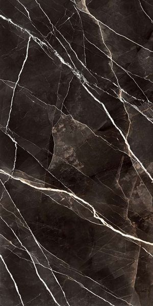 Calacatta Black — πλάκα πορσελάνης